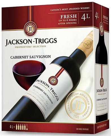 jackson-triggs proprietors' selection cabernet sauvignon 4 l box airdrie liquor delivery