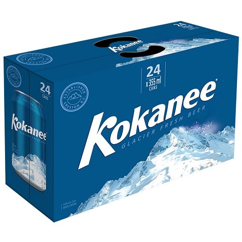 kokanee 355 ml - 24 cans airdrie liquor delivery