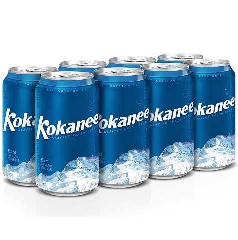 kokanee 355 ml - 8 cans airdrie liquor delivery