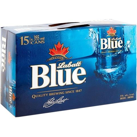 labatt blue 355 ml - 15 cans airdrie liquor delivery