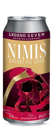 legend 7 nimis cherry pie sour 473 ml - 4 cans airdrie liquor delivery