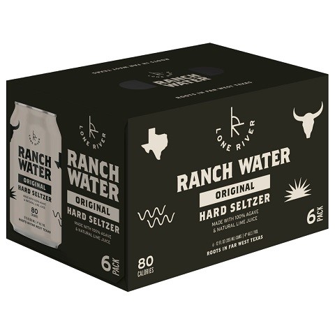 lone river ranch water original 355 ml - 6 cans airdrie liquor delivery