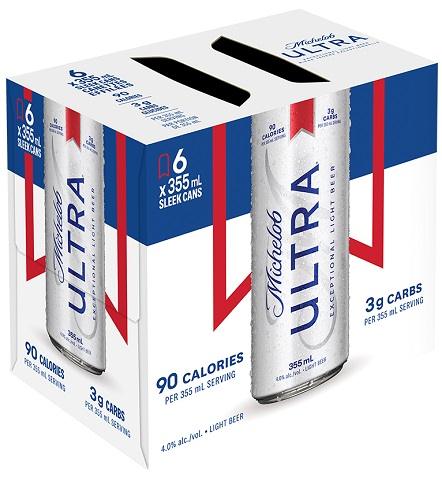 michelob ultra 355 ml - 6 cans airdrie liquor delivery