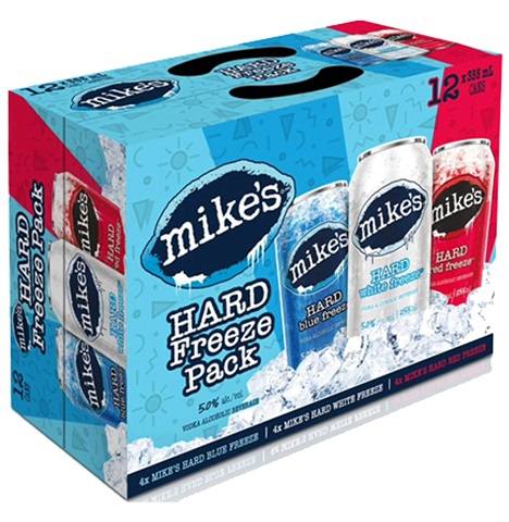 mike's hard freeze mixer pack 355 ml -12 cans airdrie liquor delivery