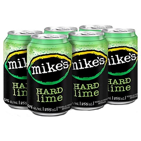 mike's hard lime 355 ml - 6 cans airdrie liquor delivery