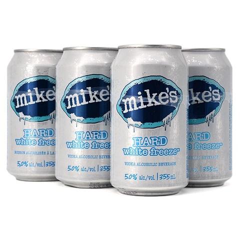 mike's hard white freeze 355 ml - 6 cans airdrie liquor delivery