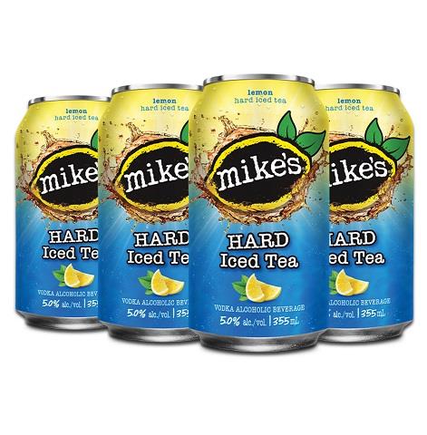 mike's lemon hard iced tea 355 ml - 6 cans airdrie liquor delivery