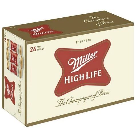 miller high life 355 ml - 24 cans airdrie liquor delivery