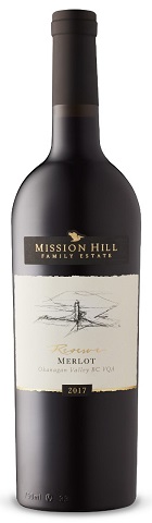 mission hill reserve merlot 750 ml single bottle airdrie liquor delivery