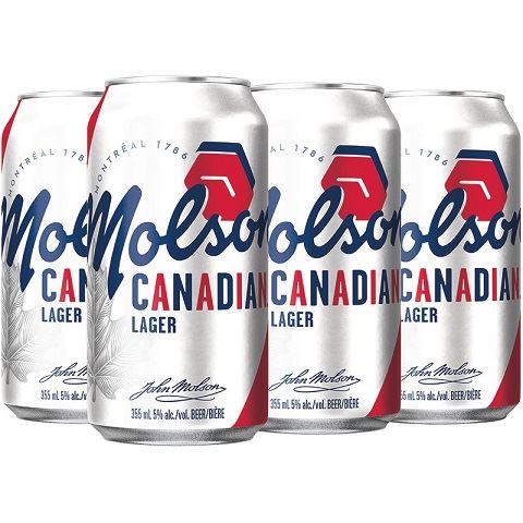 molson canadian 355 ml - 6 cans airdrie liquor delivery