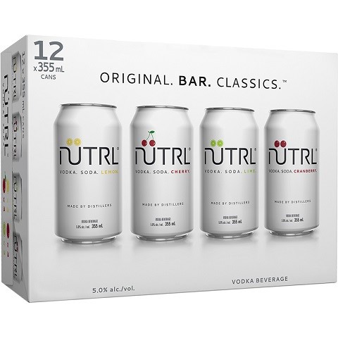 nutrl bar classic mix 355 ml - 12 cans airdrie liquor delivery