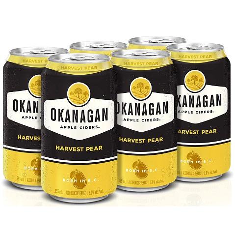 okanagan harvest pear 355 ml - 6 cans airdrie liquor delivery