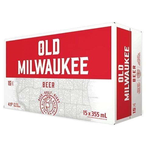 old milwaukee 355 ml - 15 cans airdrie liquor delivery