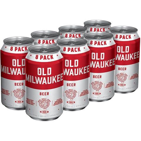 old milwaukee 355 ml - 8 cans airdrie liquor delivery