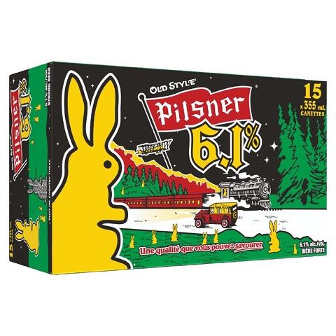 old style pilsner 6.1% 355 ml - 15 cans airdrie liquor delivery