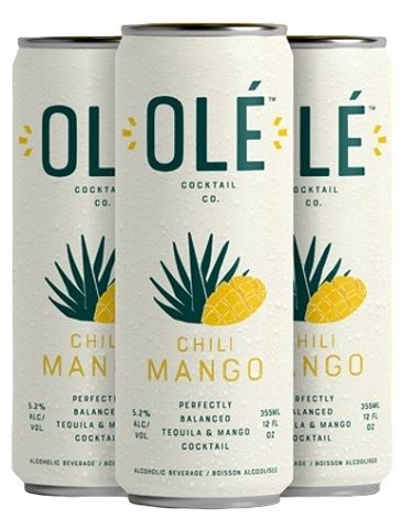 ole chili mango 355 ml - 4 cans airdrie liquor delivery