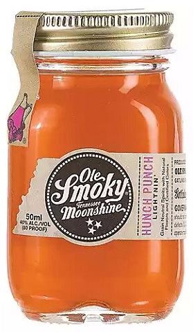 ole smoky hunch punch moonshine 50 ml single bottle airdrie liquor delivery