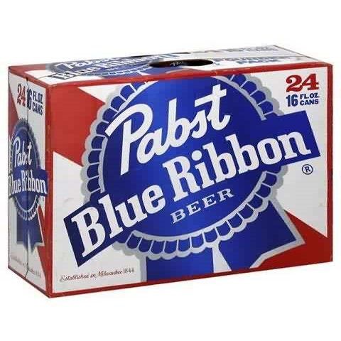 pabst blue ribbon 355 ml - 24 cans airdrie liquor delivery