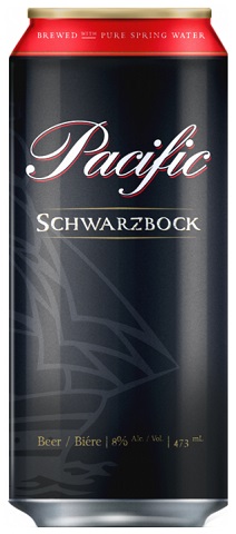 pacific schwarzbock 473 ml single can airdrie liquor delivery