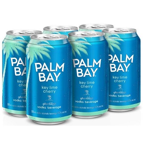 palm bay key lime cherry 355 ml - 6 cans airdrie liquor delivery