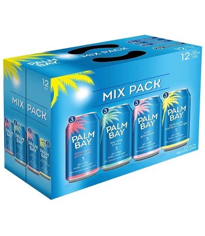 palm bay mix pack 355 ml - 12 cans airdrie liquor delivery