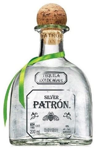 patron silver 200 ml single bottle airdrie liquor delivery