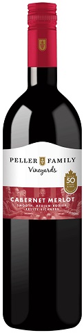 peller family vineyards cabernet merlot 750 ml single bottle airdrie liquor delivery