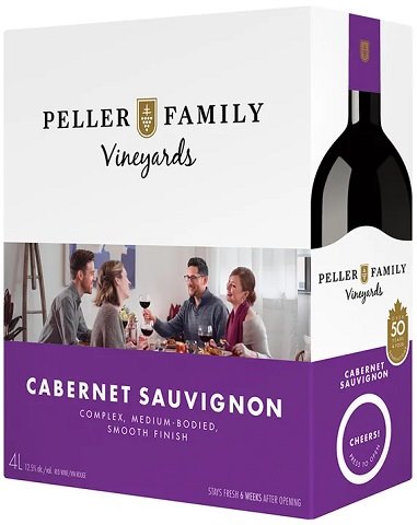  peller family vineyards cabernet sauvignon 4 l box airdrie liquor delivery 