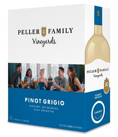 peller family vineyards pinot grigio 4 l box airdrie liquor delivery