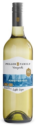 peller family vineyards pinot grigio 750 ml single bottle airdrie liquor delivery