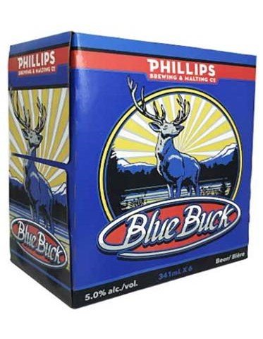 phillips blue buck 341 ml - 6 bottles airdrie liquor delivery