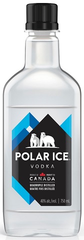 polar ice pet 750 ml single bottle airdrie liquor delivery