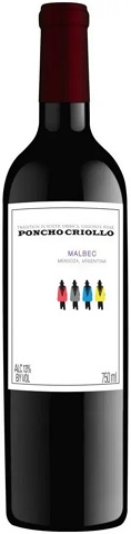  poncho criollo malbec 750 ml single bottle airdrie liquor delivery 