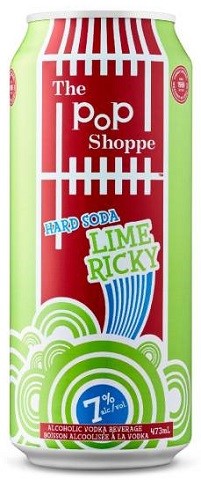 pop shoppe lime ricky 473 ml single can airdrie liquor delivery