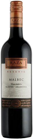 raza reserve malbec 750 ml single bottle airdrie liquor delivery