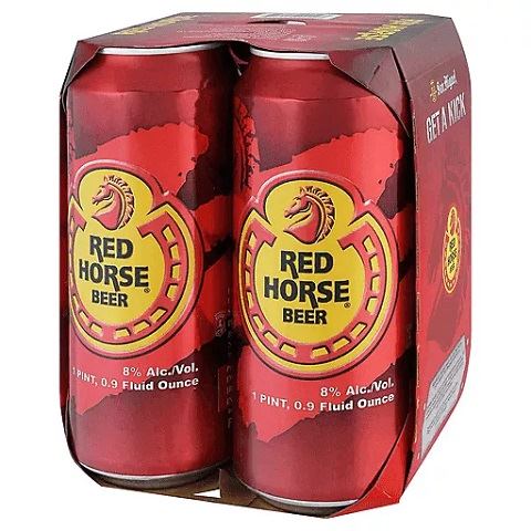 red horse 500 ml - 4 cans airdrie liquor delivery