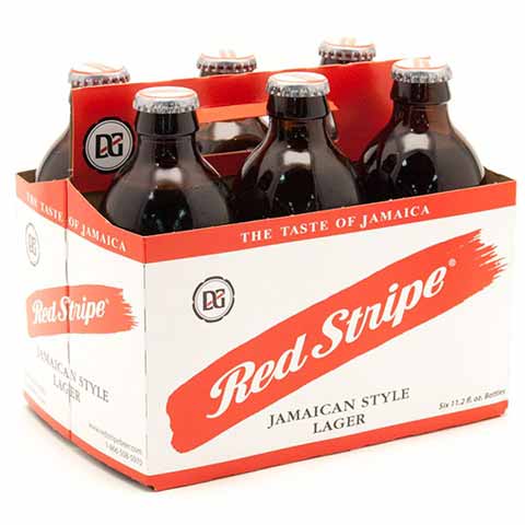 red stripe 330 ml - 6 bottles airdrie liquor delivery