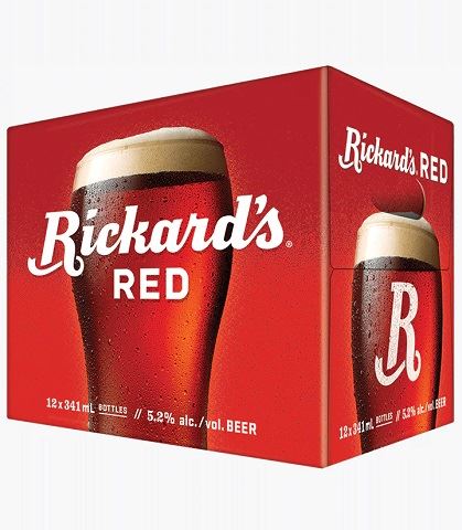 rickard's red 341 ml - 12 bottles airdrie liquor delivery