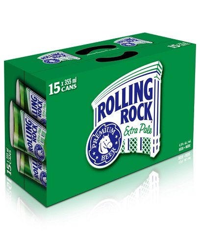 rolling rock 355 ml - 15 cans airdrie liquor delivery
