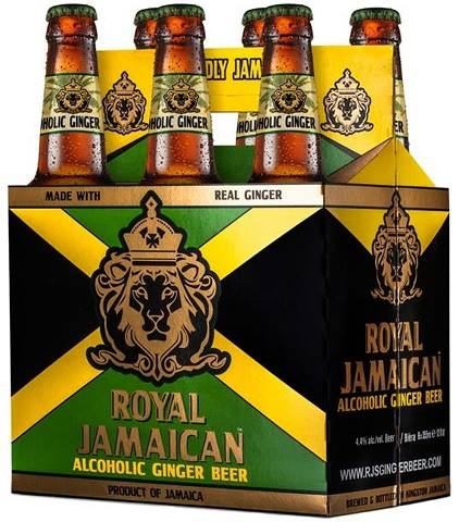  royal jamaican ginger beer 355 ml - 6 bottles airdrie liquor delivery 