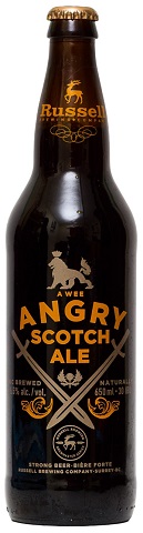 russella wee angry scotch ale 650 ml single bottle airdrie liquor delivery