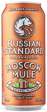 russian standard moscow mule 473 ml single bottle airdrie liquor delivery