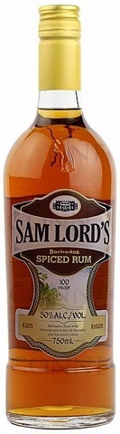 sam lords spiced rum 750 ml single bottle airdrie liquor delivery