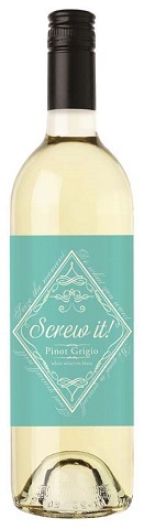 screw it! pinot grigio 750 ml single bottle airdrie liquor delivery