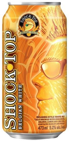 shock top belgian white 473 ml single can airdrie liquor delivery