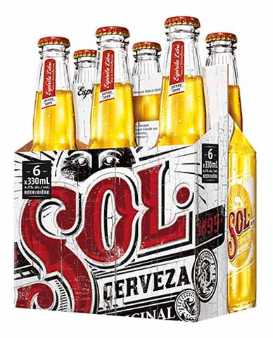 sol cerveza 330 ml - 6 bottles airdrie liquor delivery