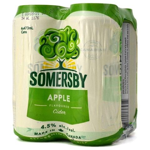 somersby apple cider 473 ml - 4 cans airdrie liquor delivery