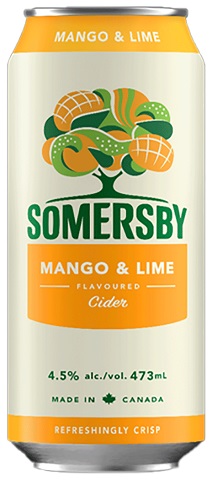 somersby mango lime cider 473 ml - 4 cans airdrie liquor delivery