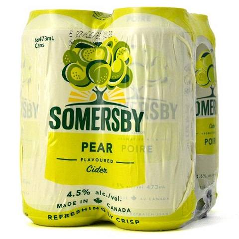  somersby pear cider 473 ml - 4 cans airdrie liquor delivery 