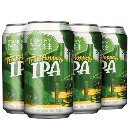  stanley park trail hopper ipa 355 ml - 6 cans airdrie liquor delivery 